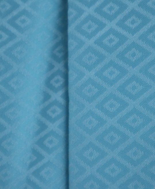 紋付袴レンタル・成人式・結婚式・卒業式|水色　菱形模様[身長170cm対応]No.209